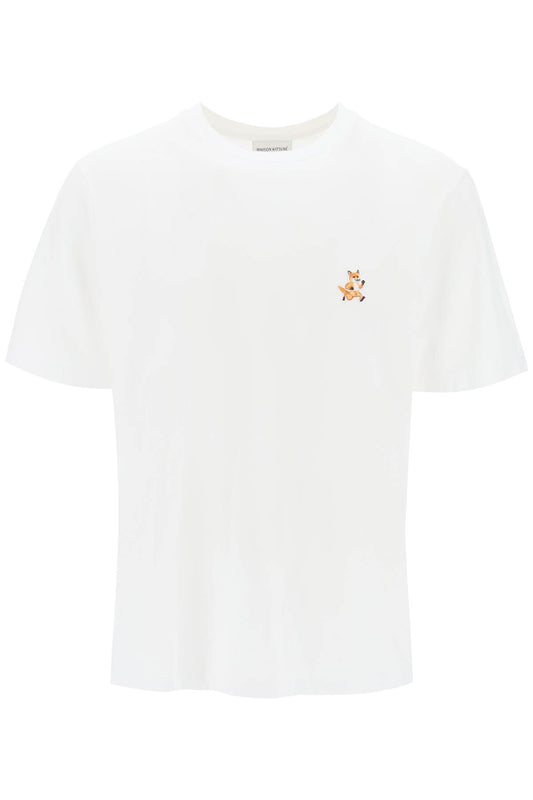 Speedy Fox Patch T-shirt  - White