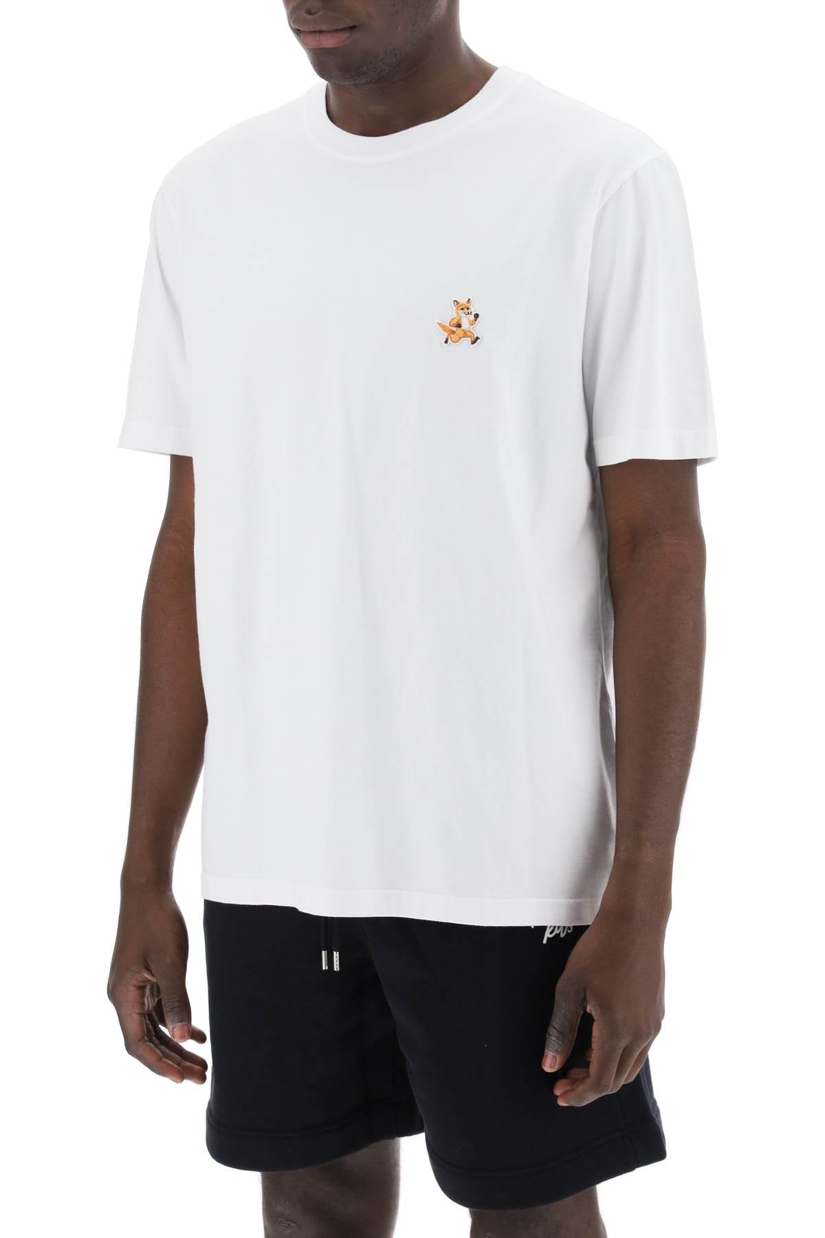 Speedy Fox Patch T-shirt  - White