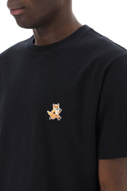 Speedy Fox Patch T-shirt  - Black