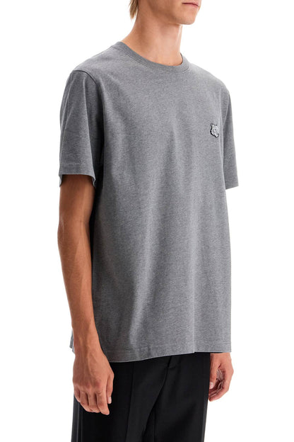 Bold Fox Head T-shirt  - Grey