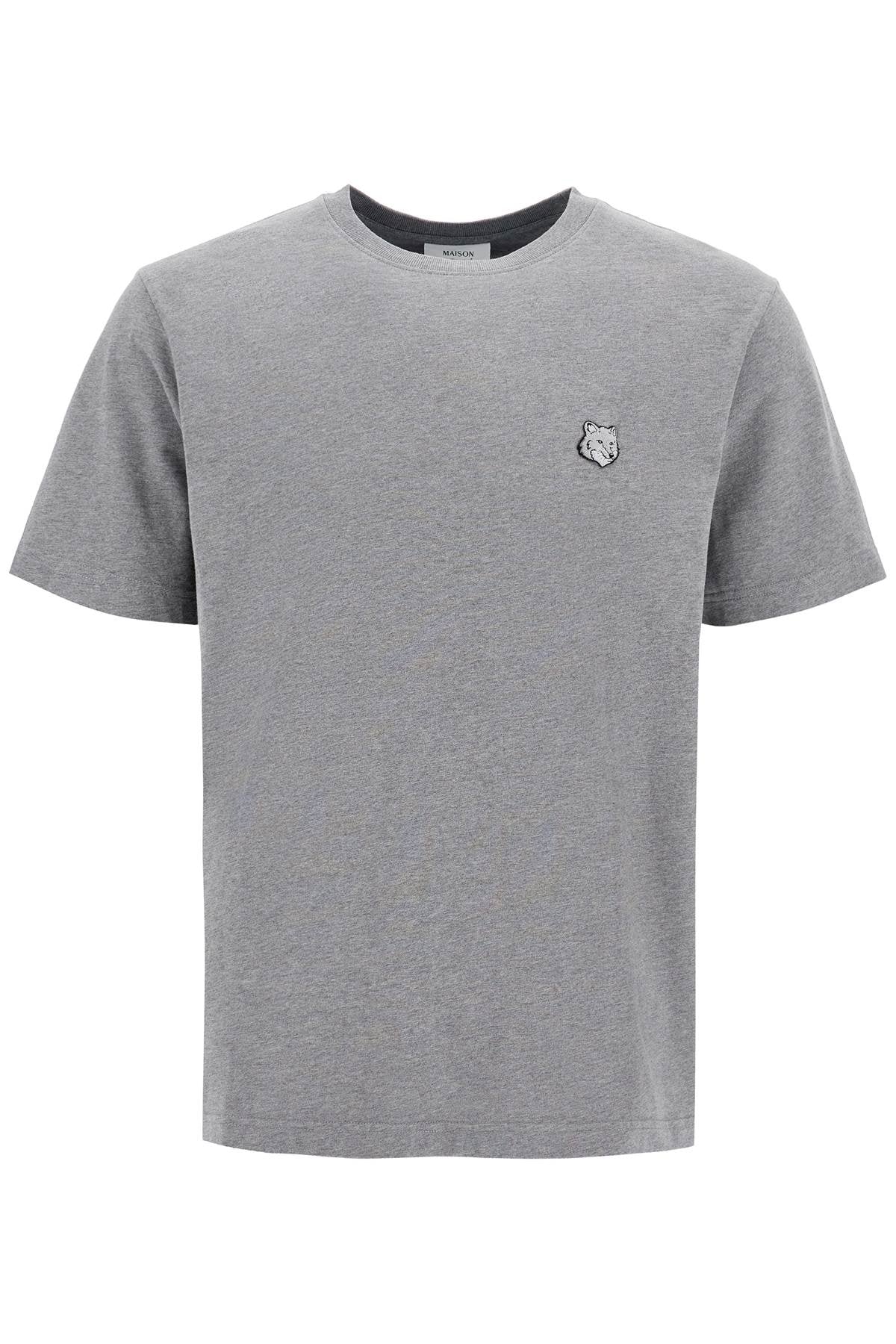 Bold Fox Head T-shirt  - Grey