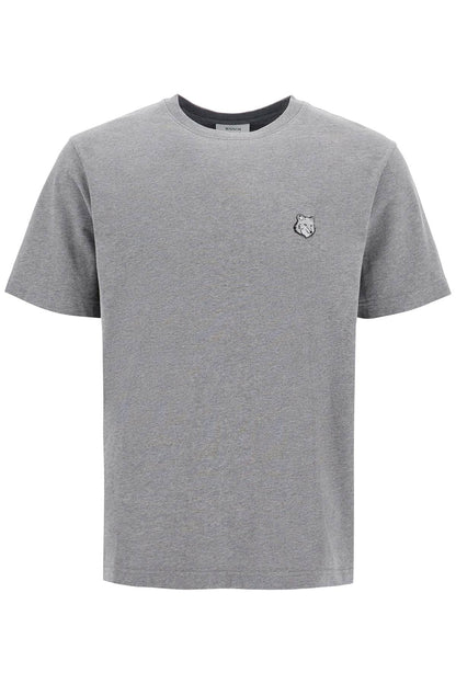 Bold Fox Head T-shirt  - Grey