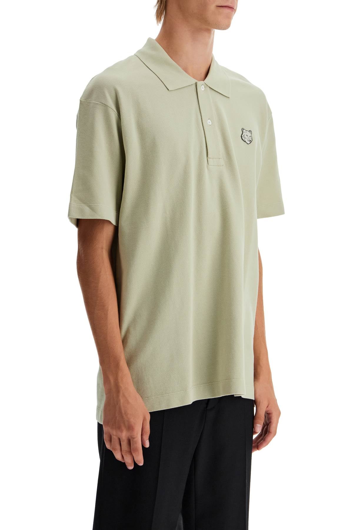 'bold Fox Head Comfort Fit Polo Shirt  - Khaki