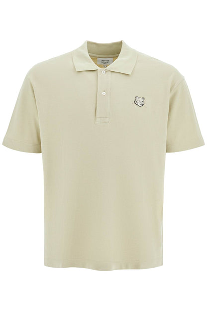 'bold Fox Head Comfort Fit Polo Shirt  - Khaki