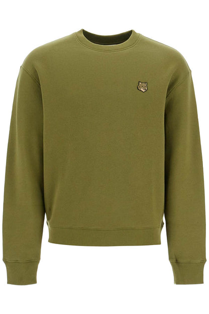 'bold Fox Head Crewneck Sweat  - Green