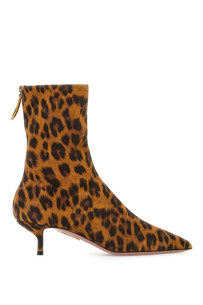 Leopard Print Montmartre Boot  - Brown