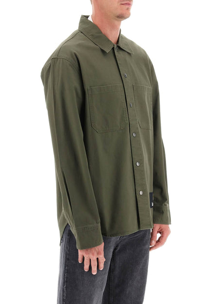 Maison Kitsuné Overshirt  - Verde