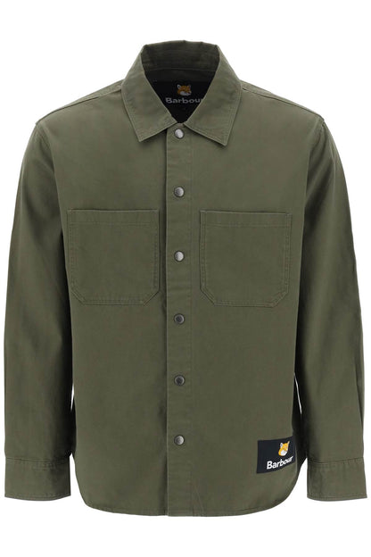 Maison Kitsuné Overshirt  - Verde