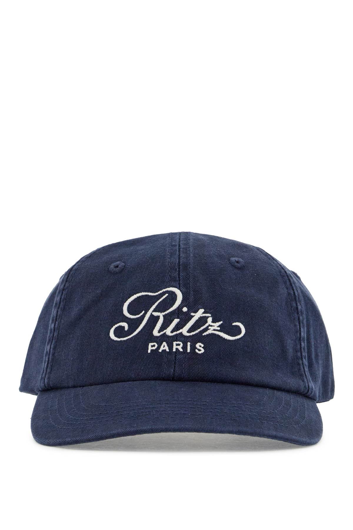 Baseball Cap With Embroidered Logo  - Blue