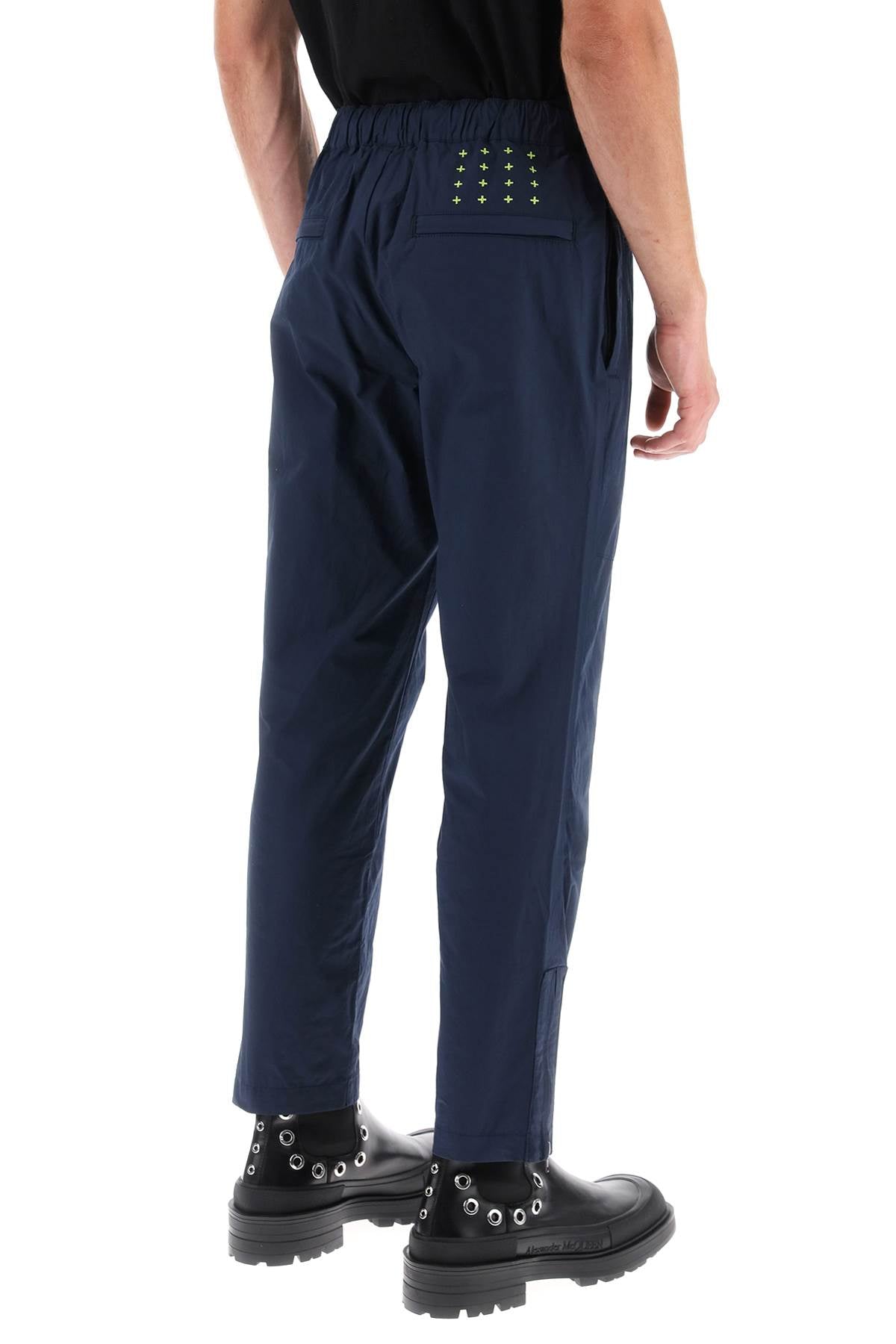 'axiom' Pants In Technical Cotton  - Blu