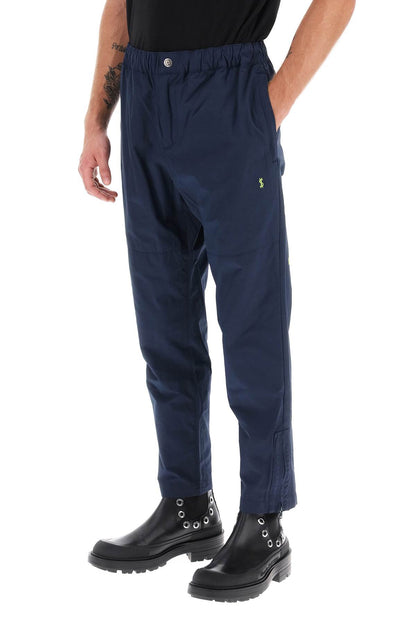 'axiom' Pants In Technical Cotton  - Blu