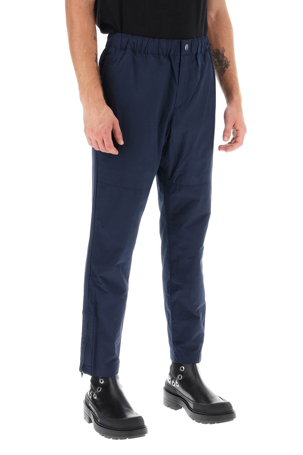 'axiom' Pants In Technical Cotton  - Blu