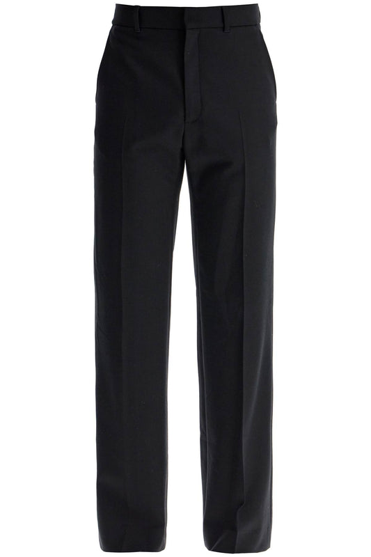 Tailored Slim Fit Trousers  - Black