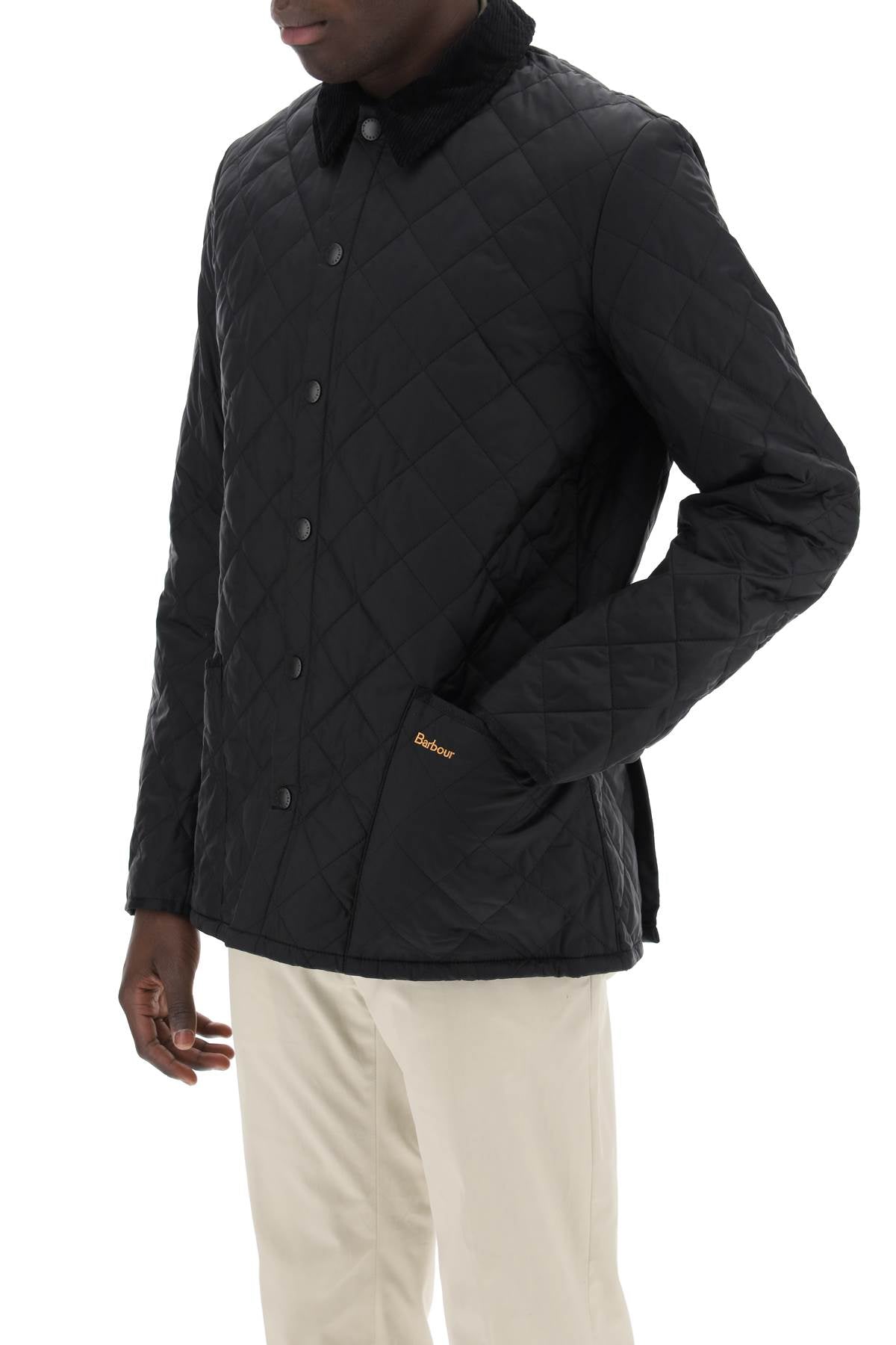 Heritage Liddesdale Quilted Jacket  - Black