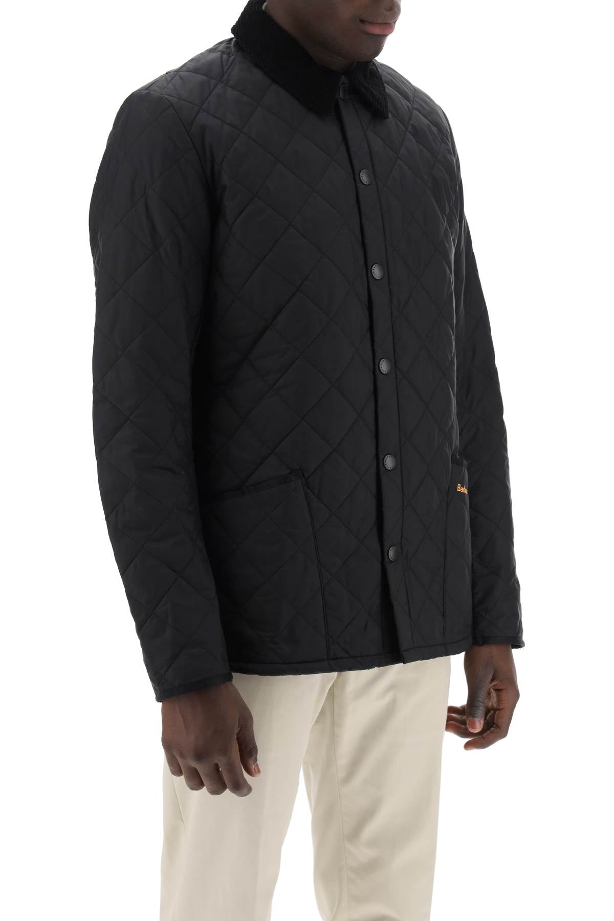 Heritage Liddesdale Quilted Jacket  - Black