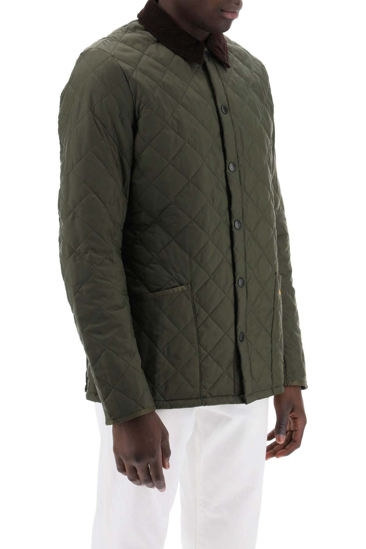 Heritage Liddesdale Quilted Jacket  - Green