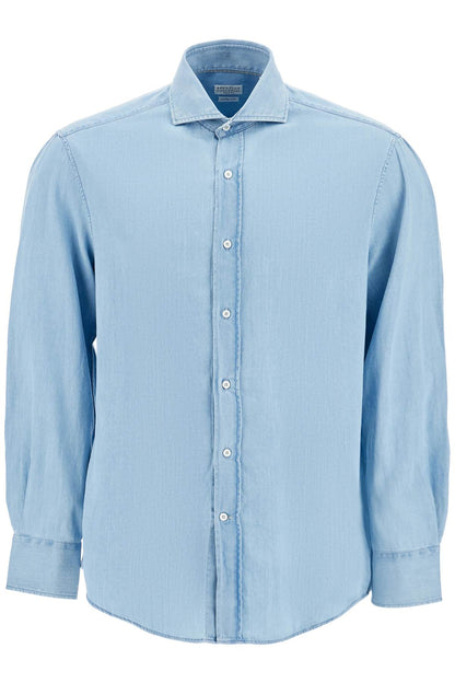 Chambray Shirt  - Light Blue