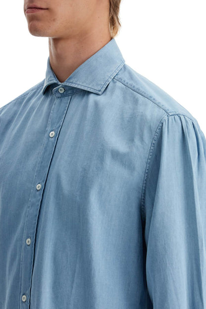 Chambray Shirt  - Light Blue