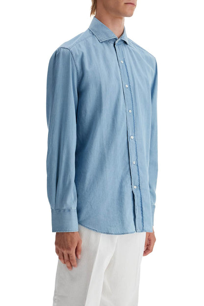 Chambray Shirt  - Light Blue