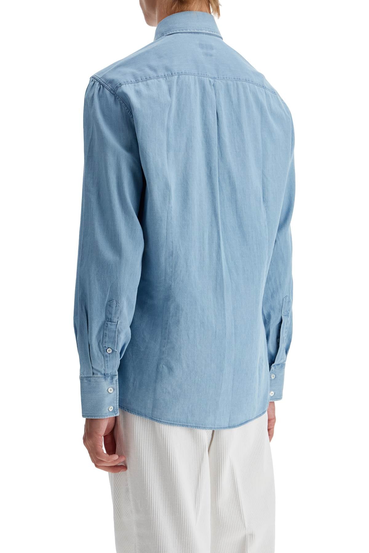 Chambray Shirt  - Light Blue