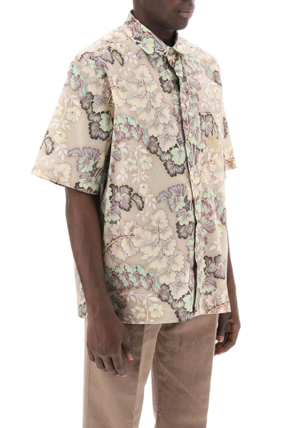 Short-sleeved Floral Shirt  - Neutro