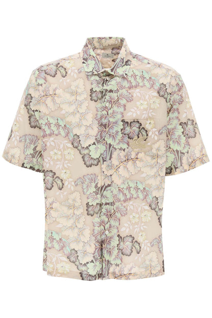 Short-sleeved Floral Shirt  - Neutro