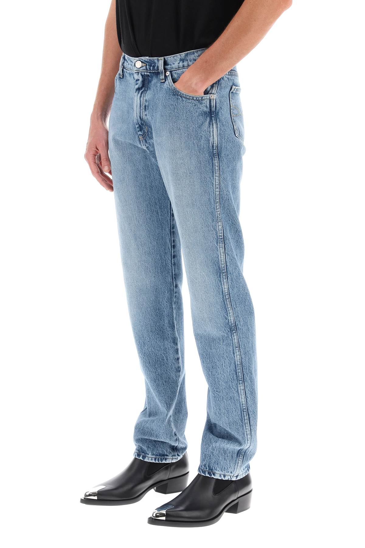 Straight Cut Jeans  - Celeste