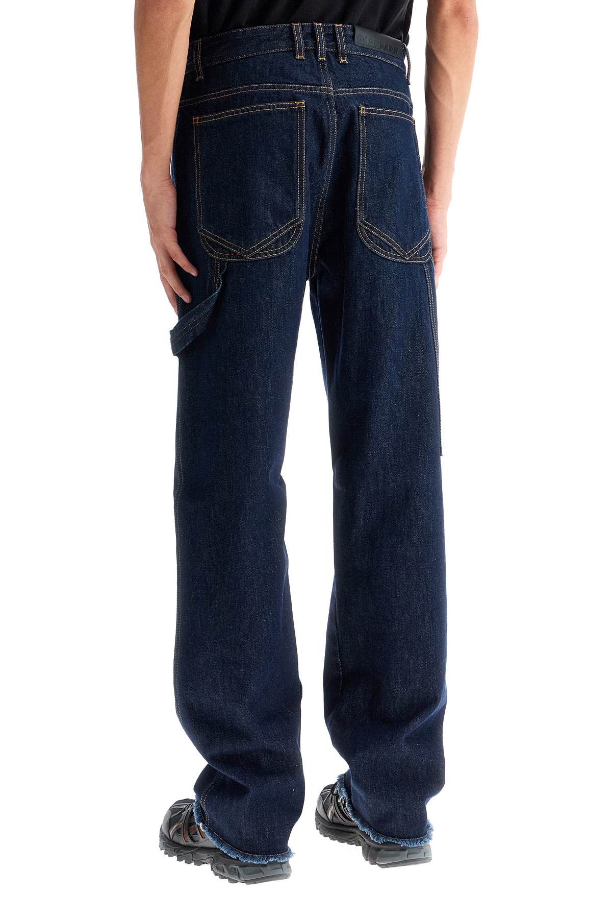 John's Worker Jeans For  - Black