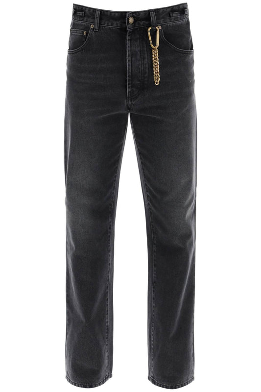 "mark Jeans With Carabin  - Black