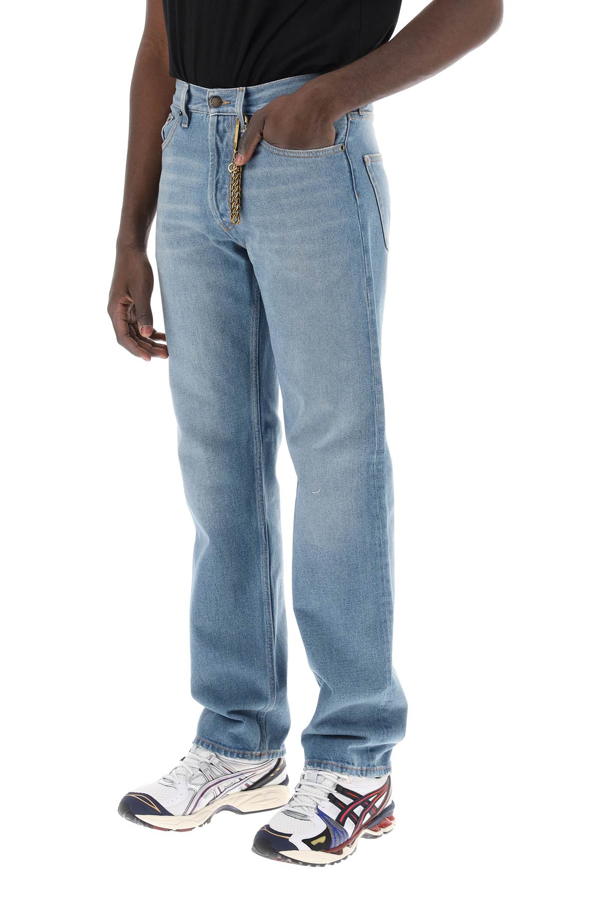 Larry Straight Cut Jeans  - Light Blue