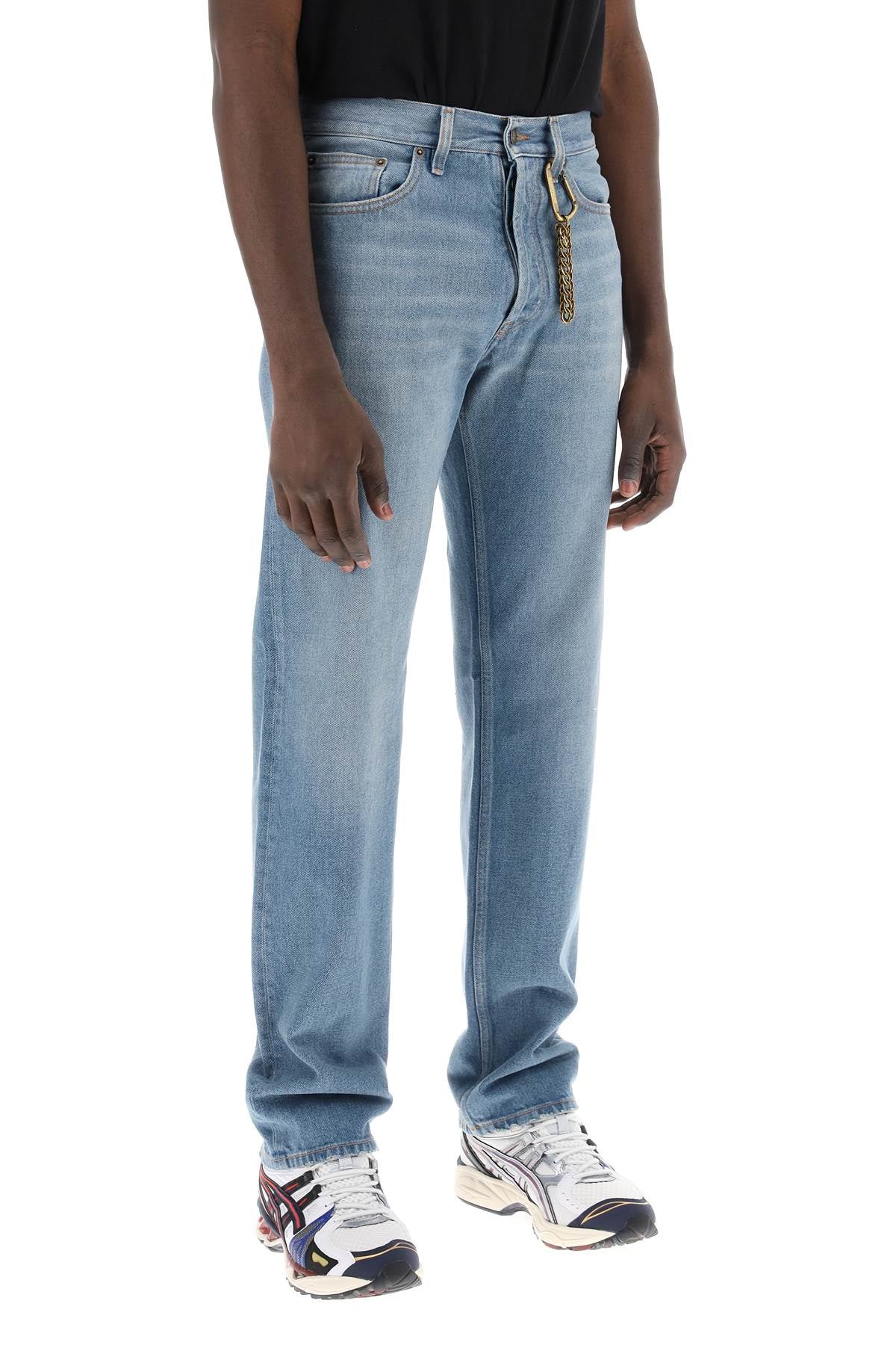 Larry Straight Cut Jeans  - Light Blue