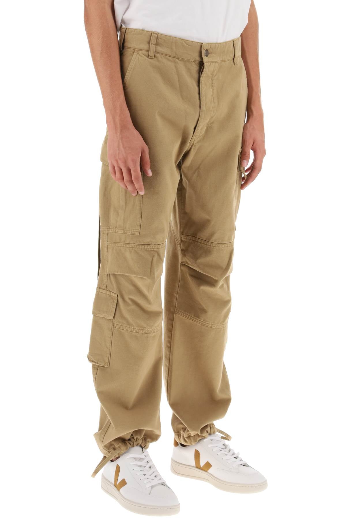 Saint Cotton Cargo Pants  - Beige