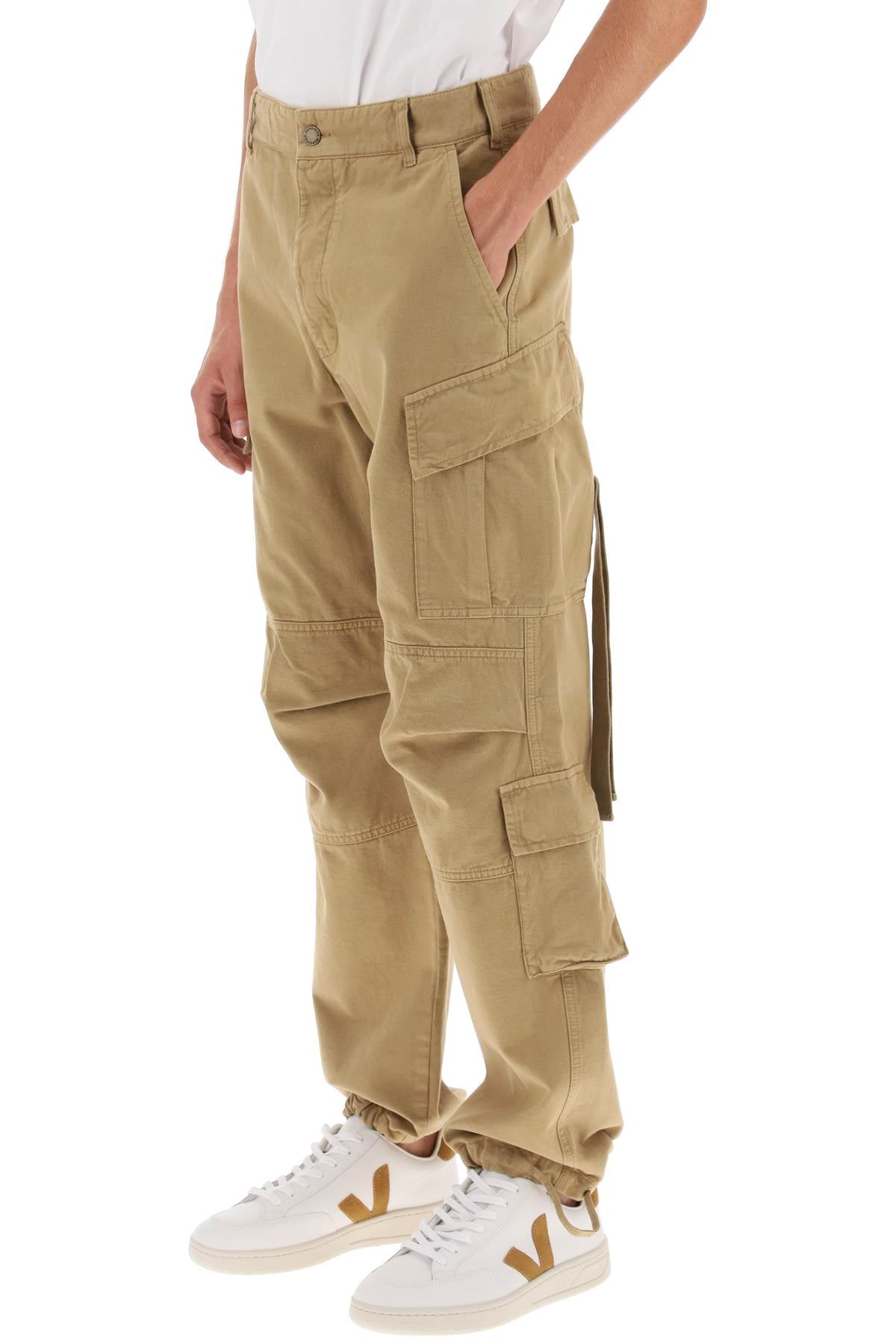 Saint Cotton Cargo Pants  - Beige