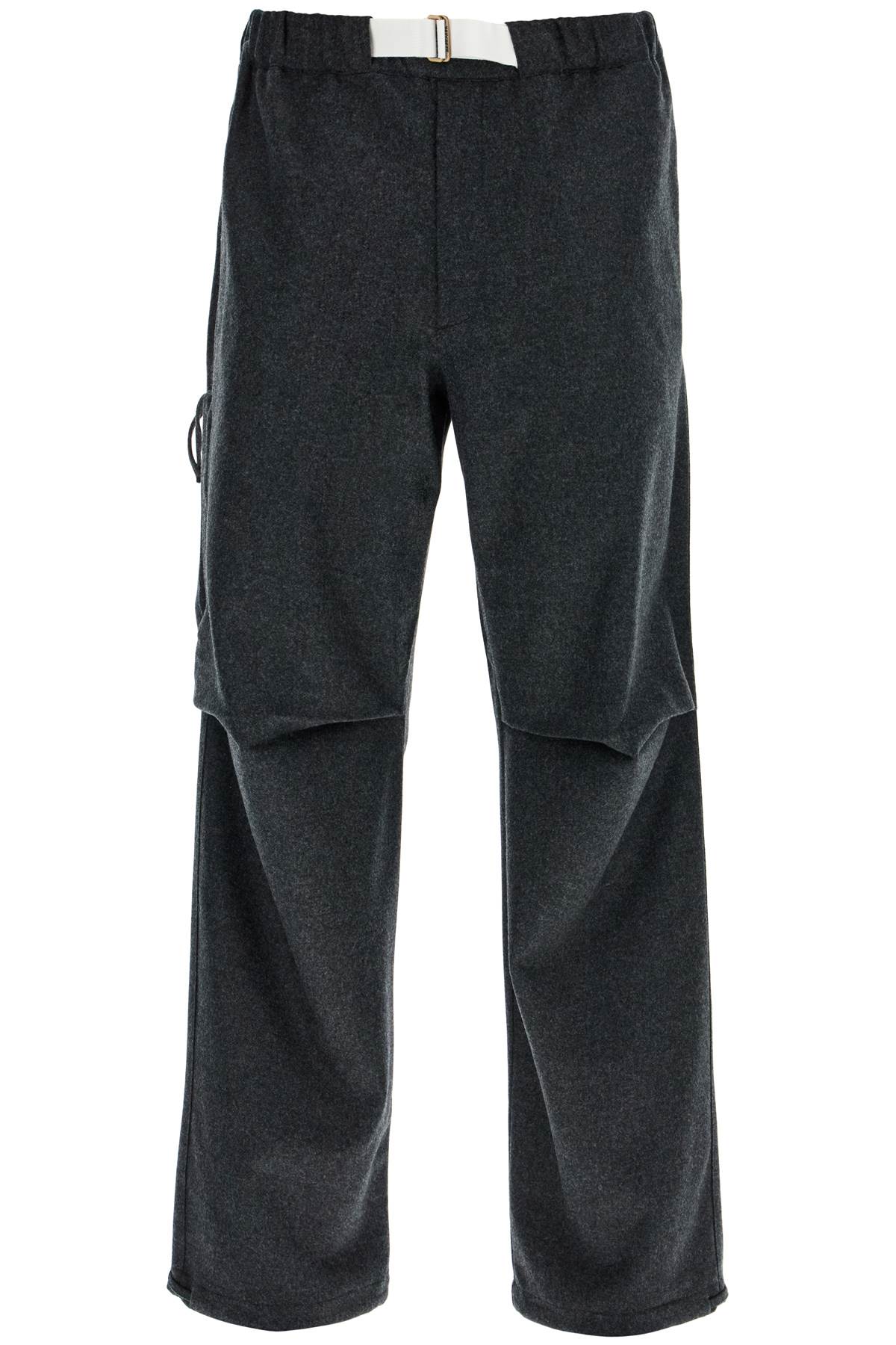 Jordan Woolen Pants  - Grey