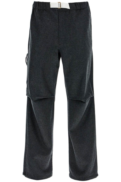 Jordan Woolen Pants  - Grey