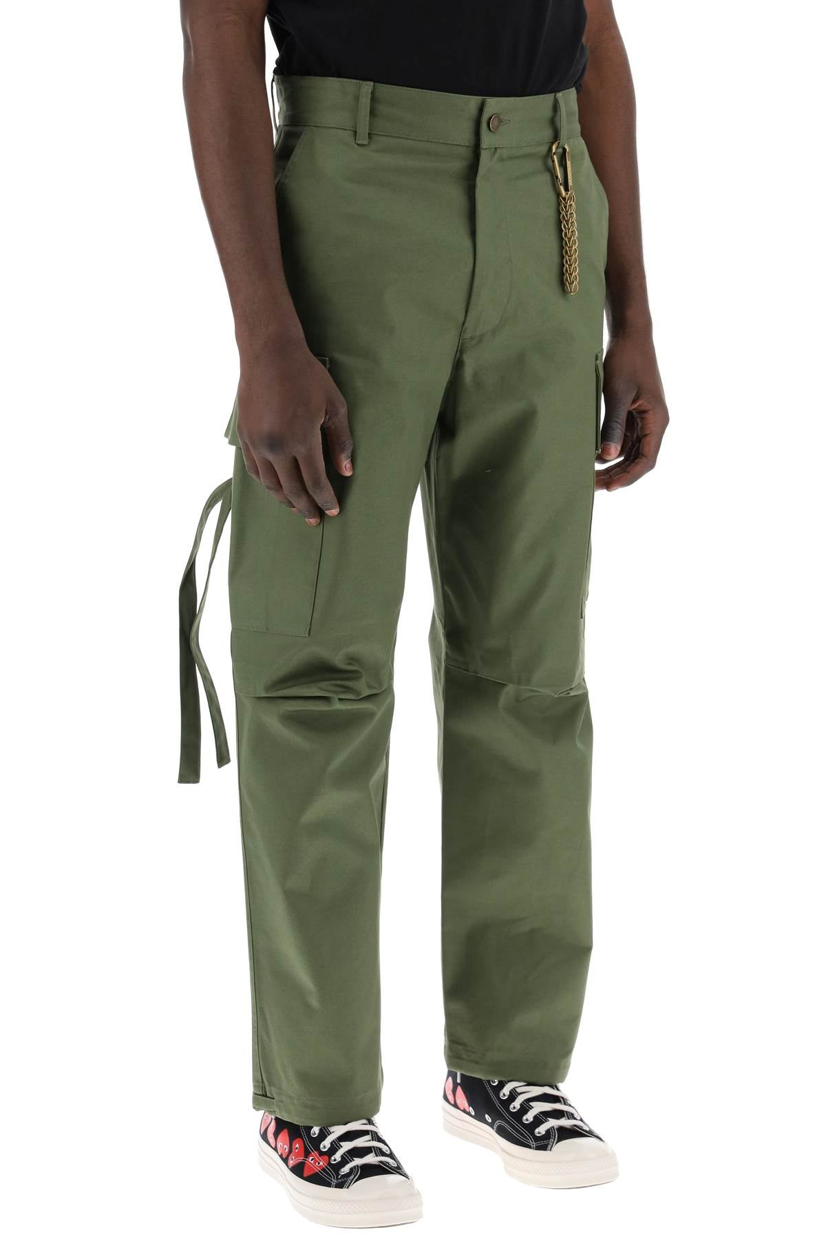 Saint Cotton Cargo Pants  - Green