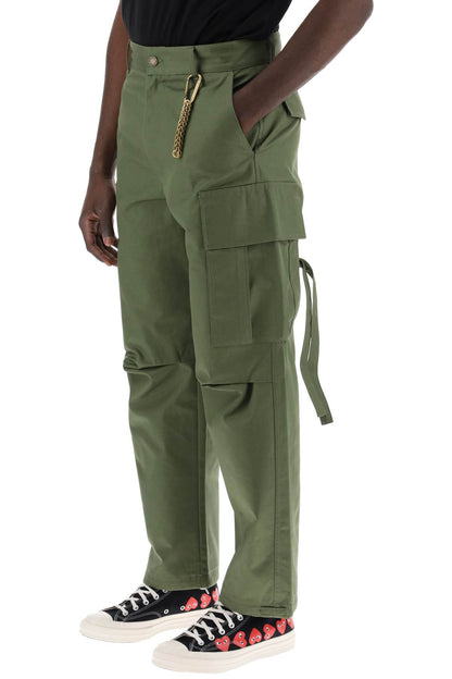 Saint Cotton Cargo Pants  - Green