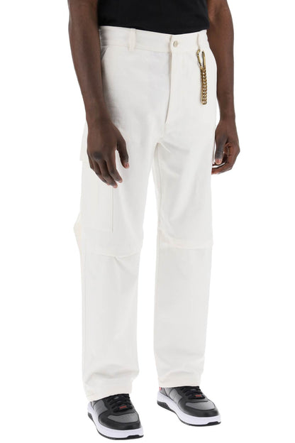 Saint Cotton Cargo Pants  - White