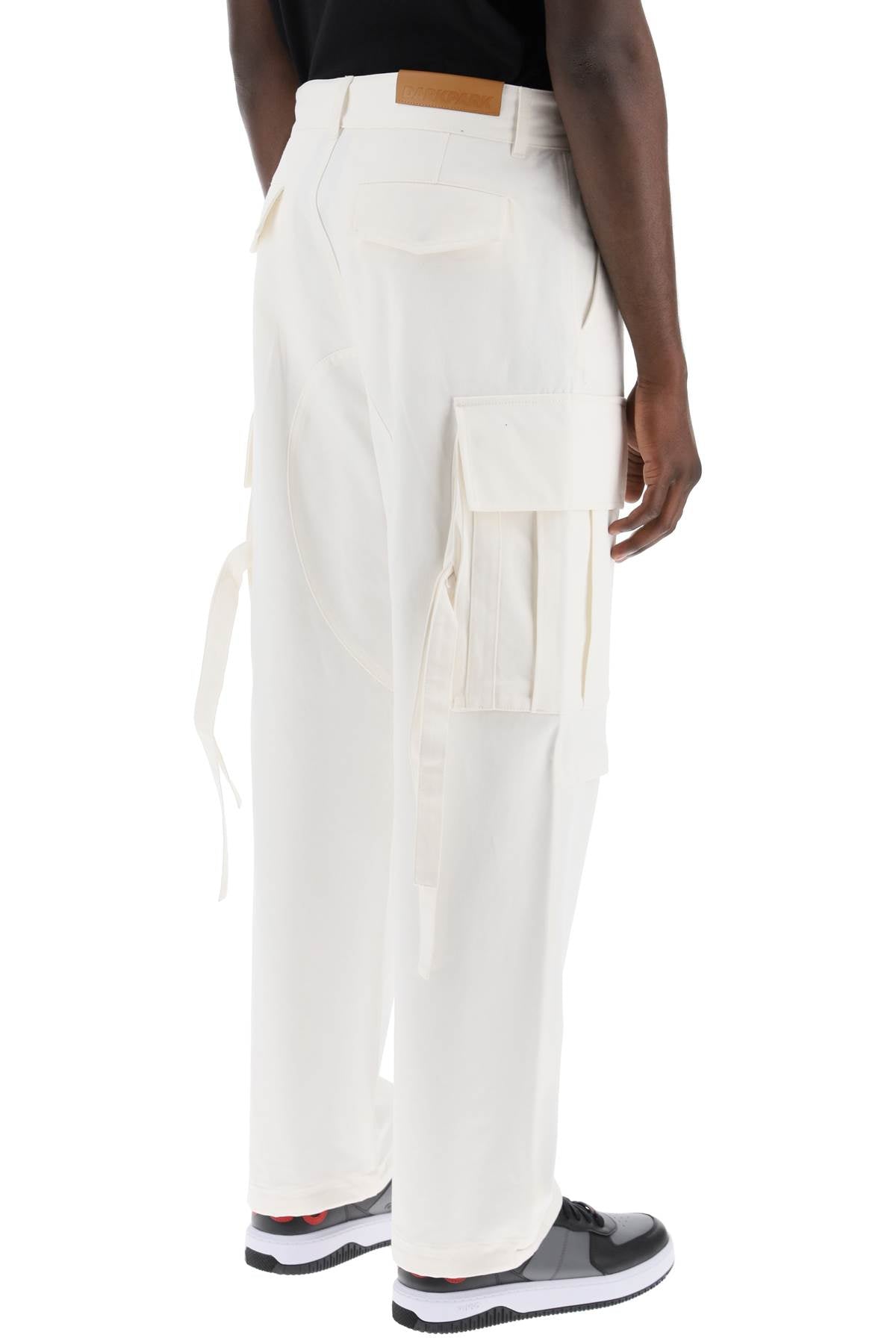 Saint Cotton Cargo Pants  - White