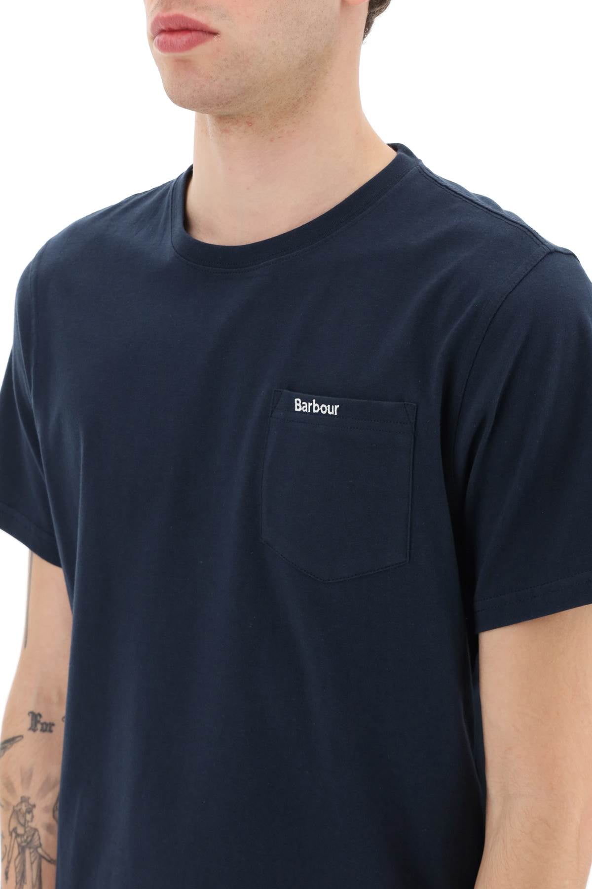 Classic Chest Pocket T-shirt  - Blue