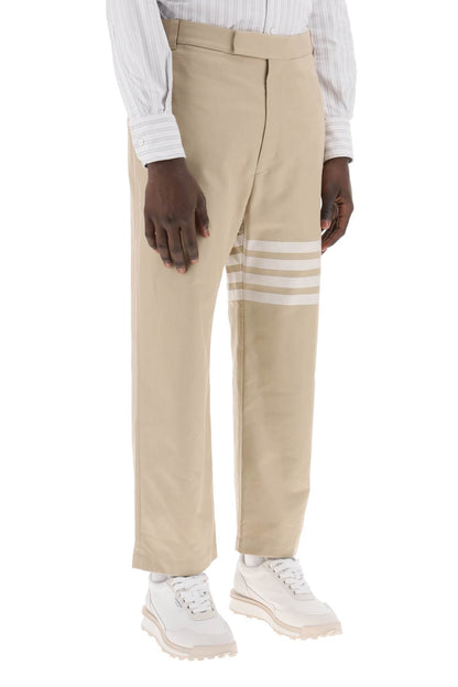 Pants With 4-bar  - Beige