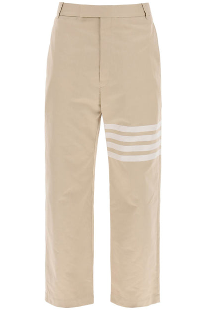 Pants With 4-bar  - Beige