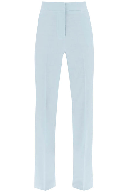 'waldorf' Pants With Straight Leg  - Celeste