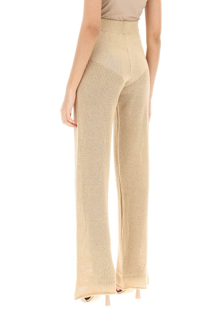 'cambria' Openwork Pants  - Beige