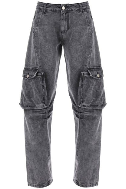 San Babila Cargo Jeans  - Grigio