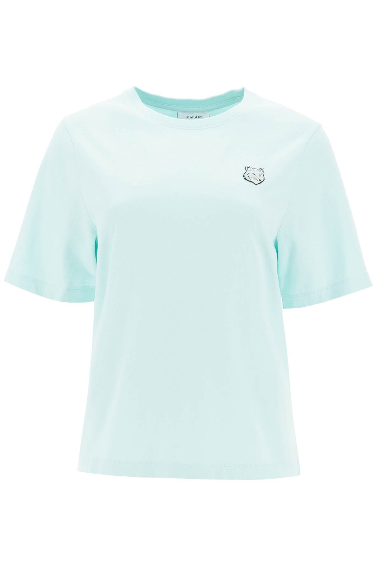 Bold Fox Head T-shirt  - Light Blue