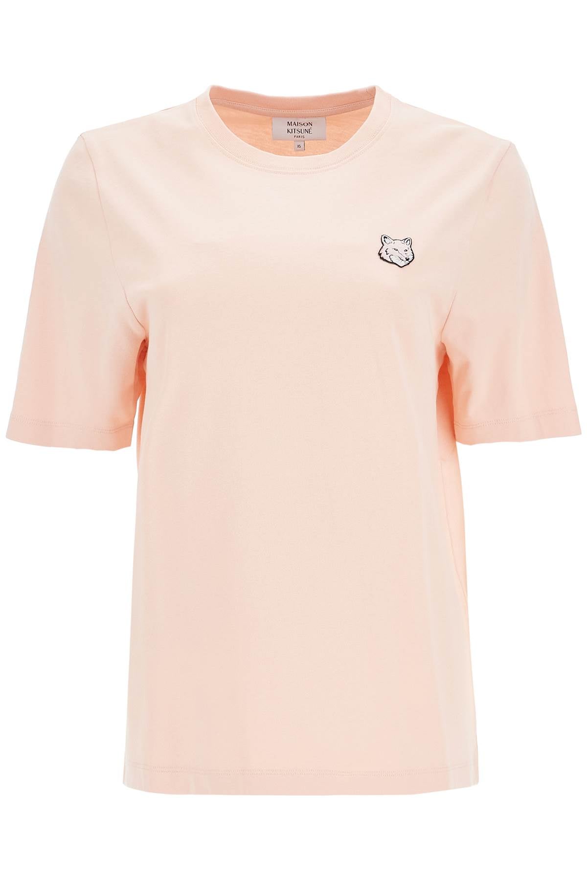 Bold Fox Head T-shirt  - Pink