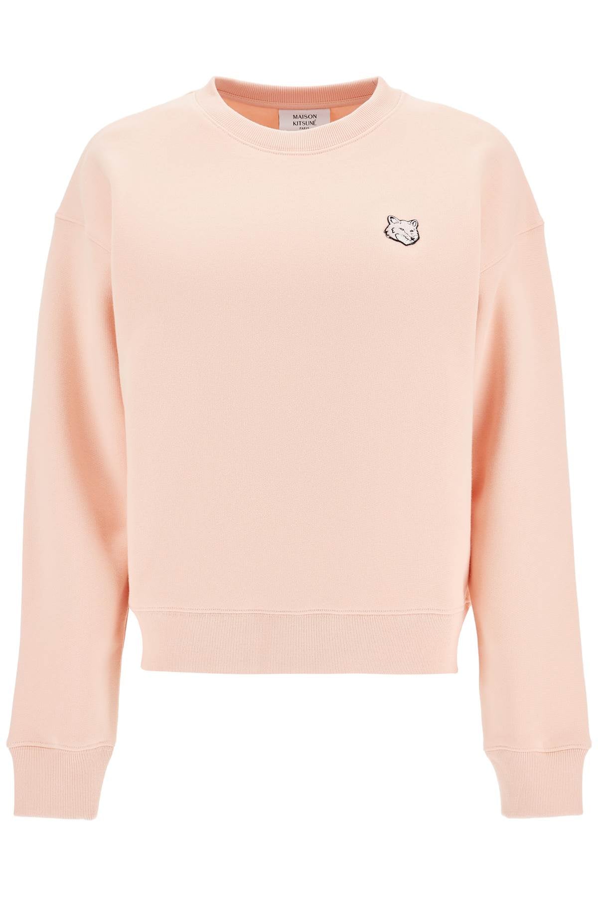 'bold Fox Head Crewneck Sweat  - Pink