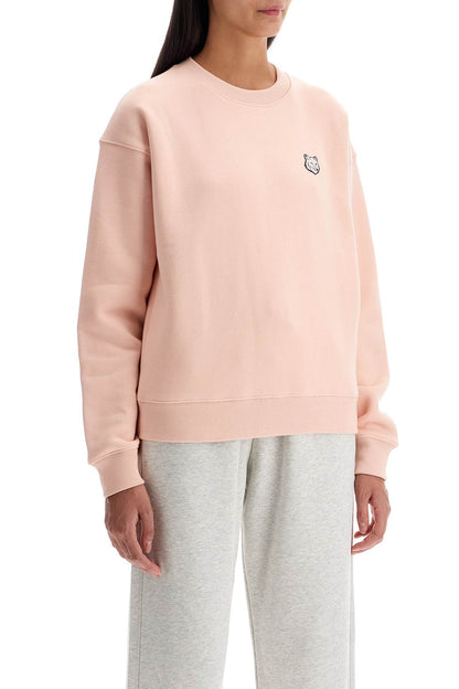 'bold Fox Head Crewneck Sweat  - Pink