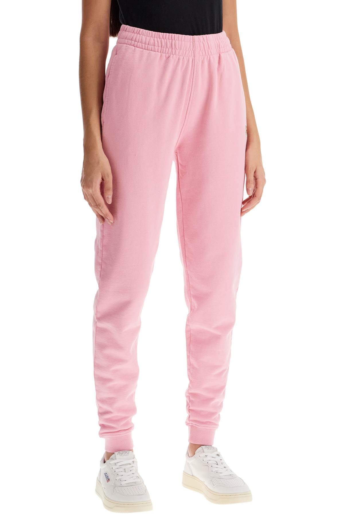 Fox Head Jogging Pants  - Pink